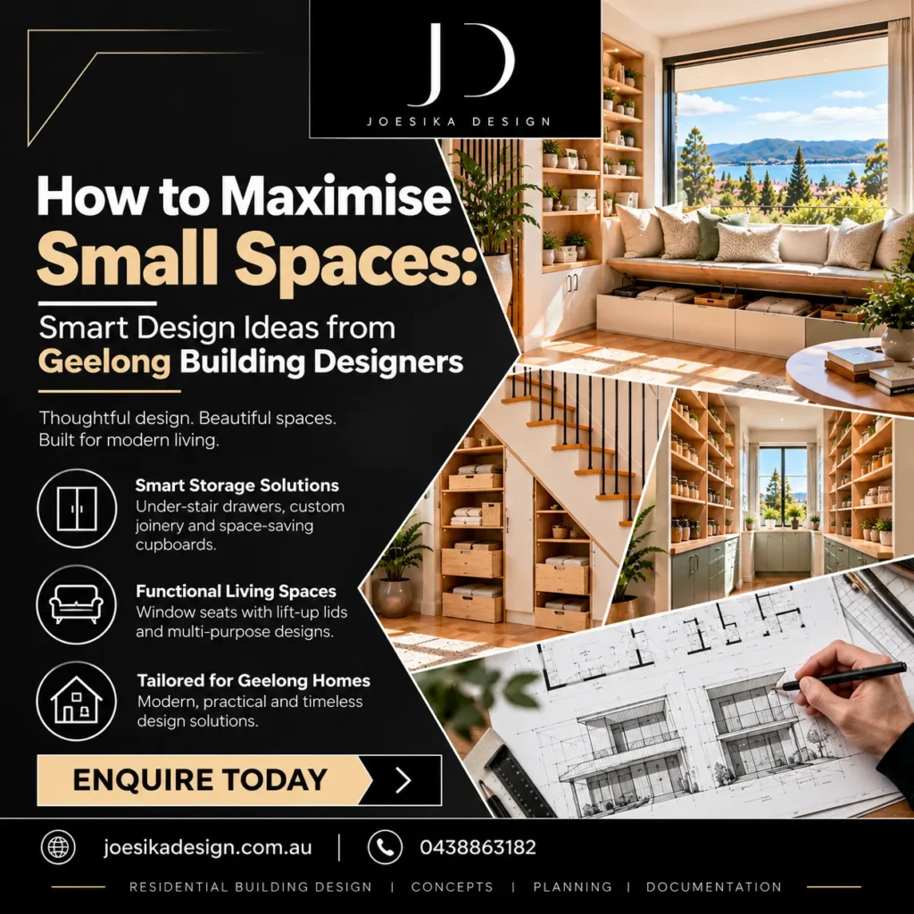 How to Maximise Small Spaces: Smart Design Ideas from Geelong Building Designers