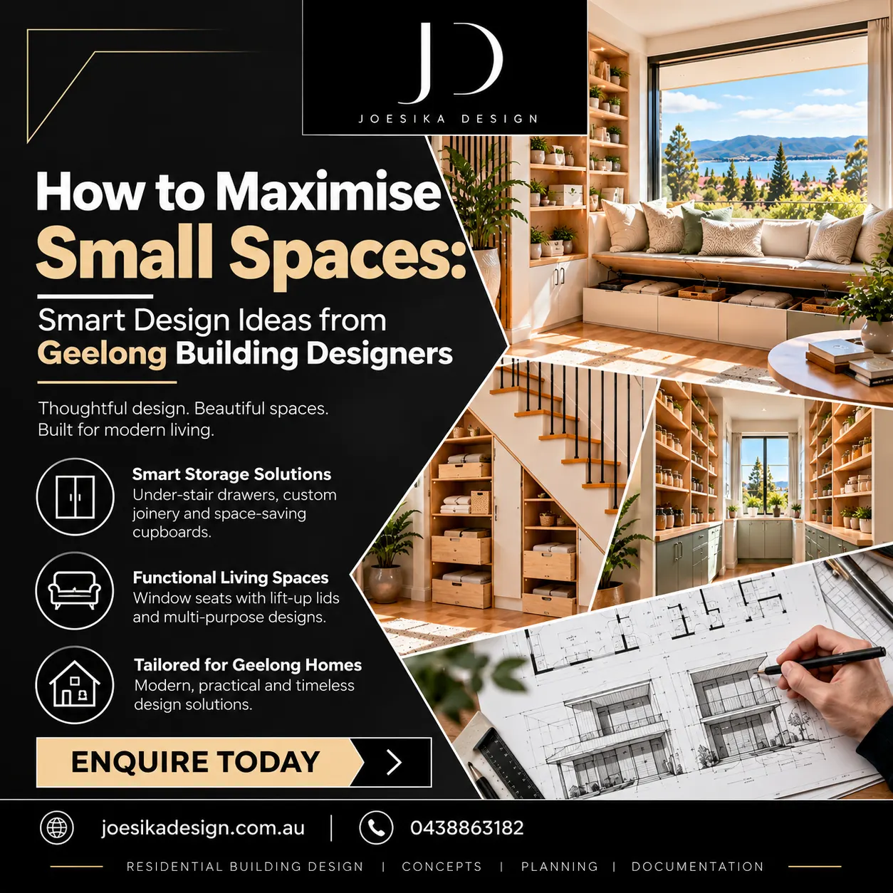 How to Maximise Small Spaces: Smart Design Ideas from Geelong Building Designers