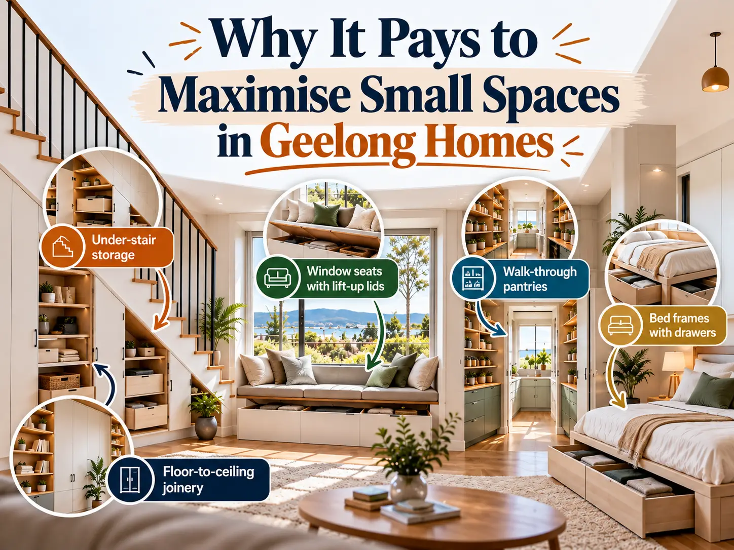 Why It Pays to Maximise Small Spaces in Geelong Homes