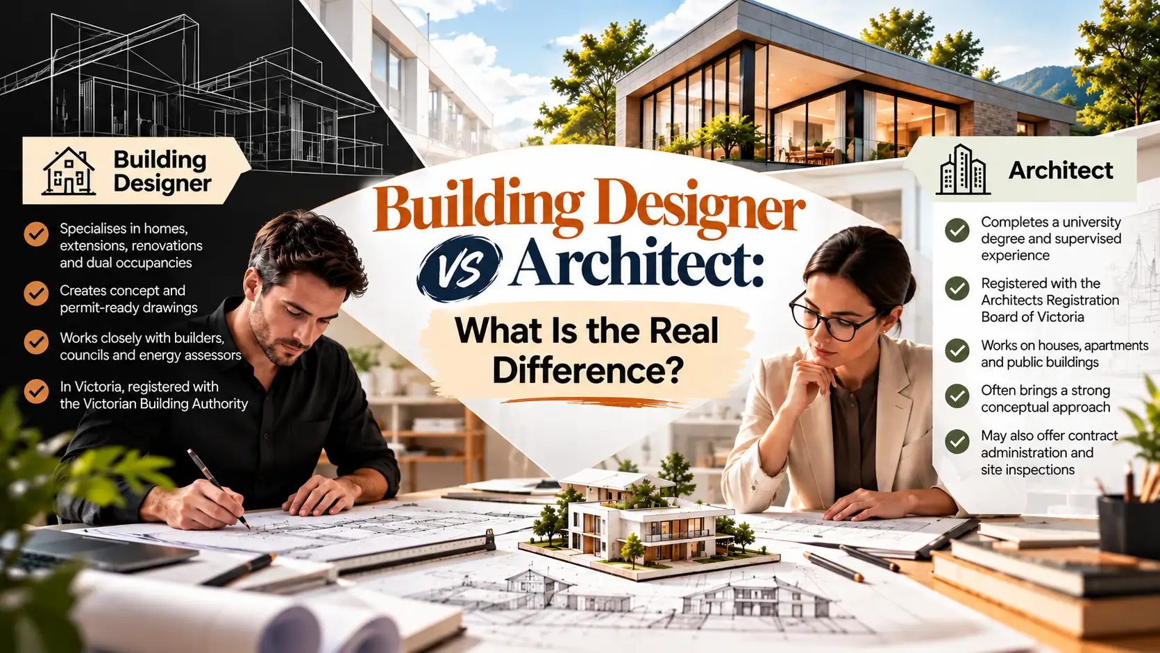 Building Designer vs Architect